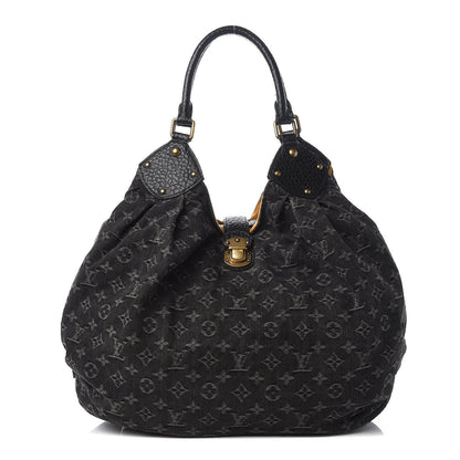Louis Vuitton Denim Mahina XL Black 1 of 8