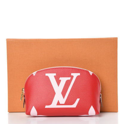 Louis Vuitton Monogram Giant Cosmetic Pouch Rouge 7 of 7