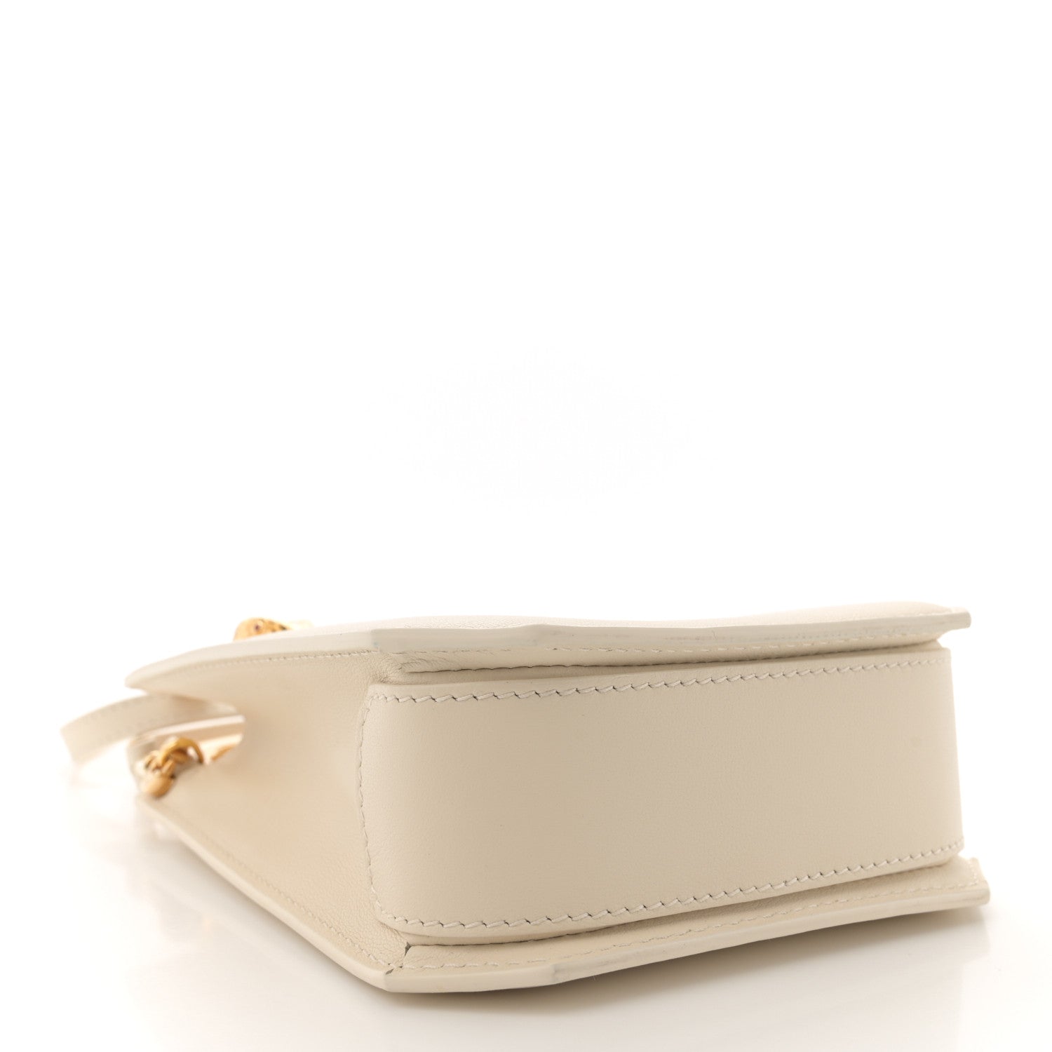 Bulgari Calfskin XS Serpentine Tote Ivory 4 of 9