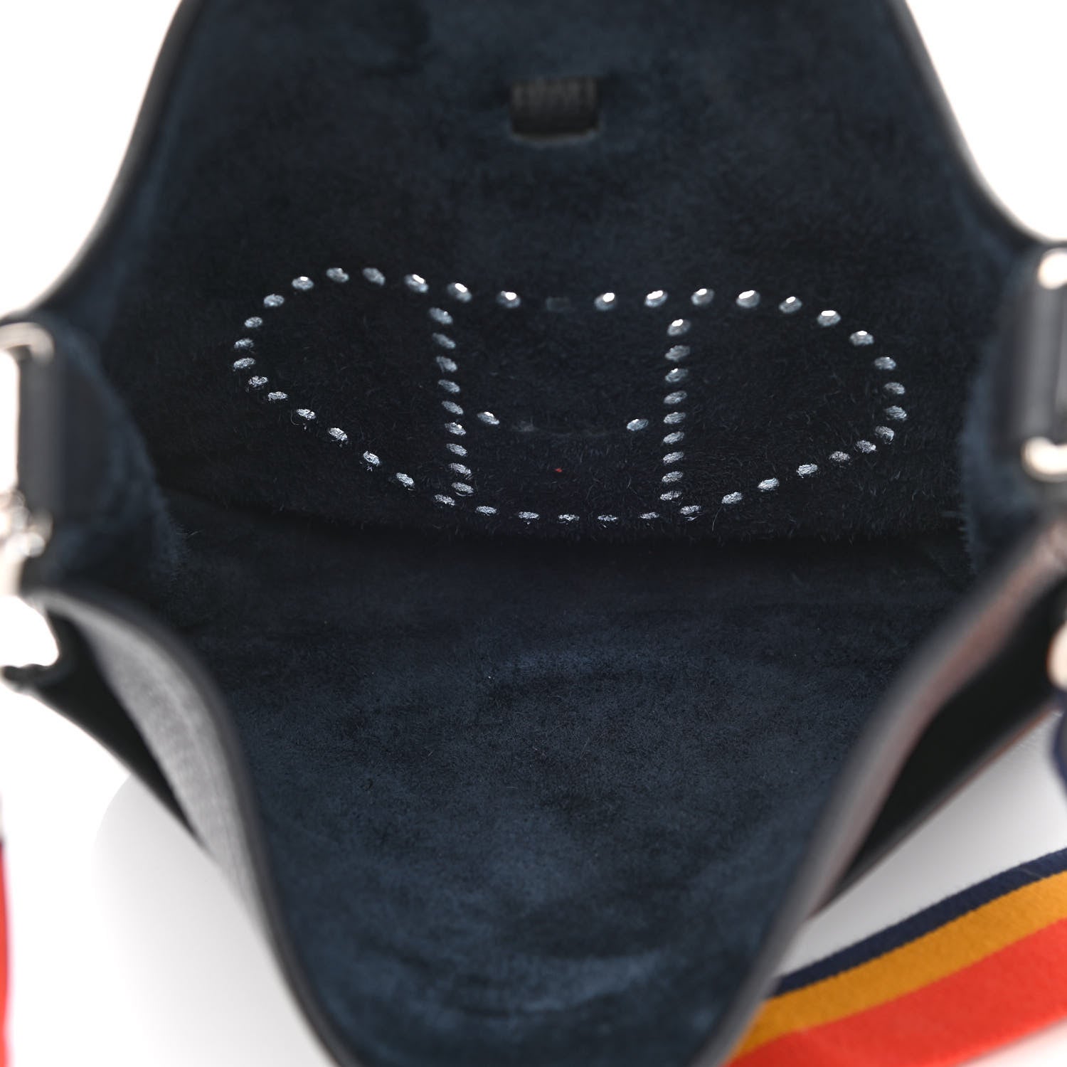 Hermes Taurillon Clemence Amazone Evelyne III GM Bleu Nuit 5 of 11