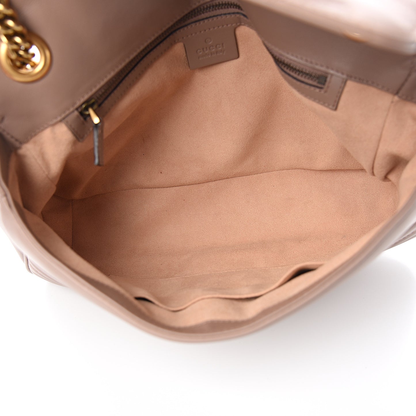 Calfskin Matelasse Medium GG Marmont Shoulder Bag Porcelain Rose