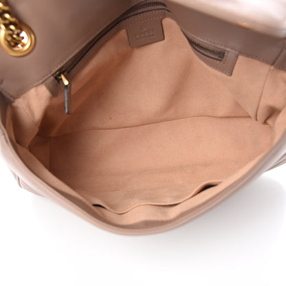 Gucci Calfskin Matelasse Medium GG Marmont Shoulder Bag Porcelain Rose 4 of 9