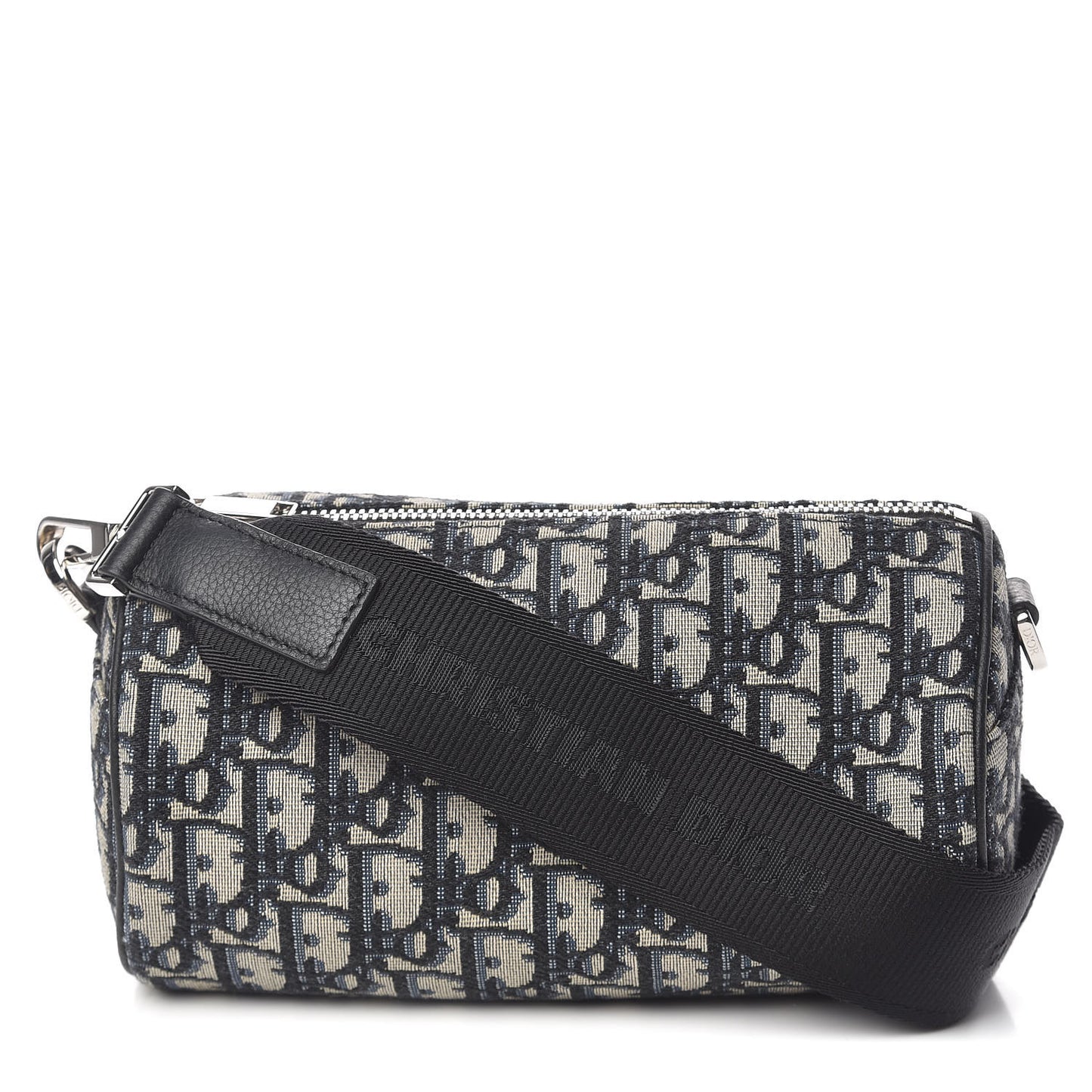 Oblique Roller Messenger Bag Blue