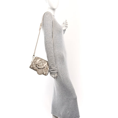 Louis Vuitton Empreinte Monogram Spring in the City Speedy Bandouliere 20 Kaki Beige Cream 2 of 12