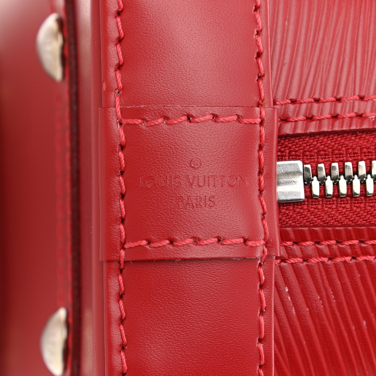 Louis Vuitton Epi Alma BB Coquelicot 12 of 12