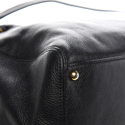Chanel Calfskin Cerf Executive Shopper Tote Black 18 of 21