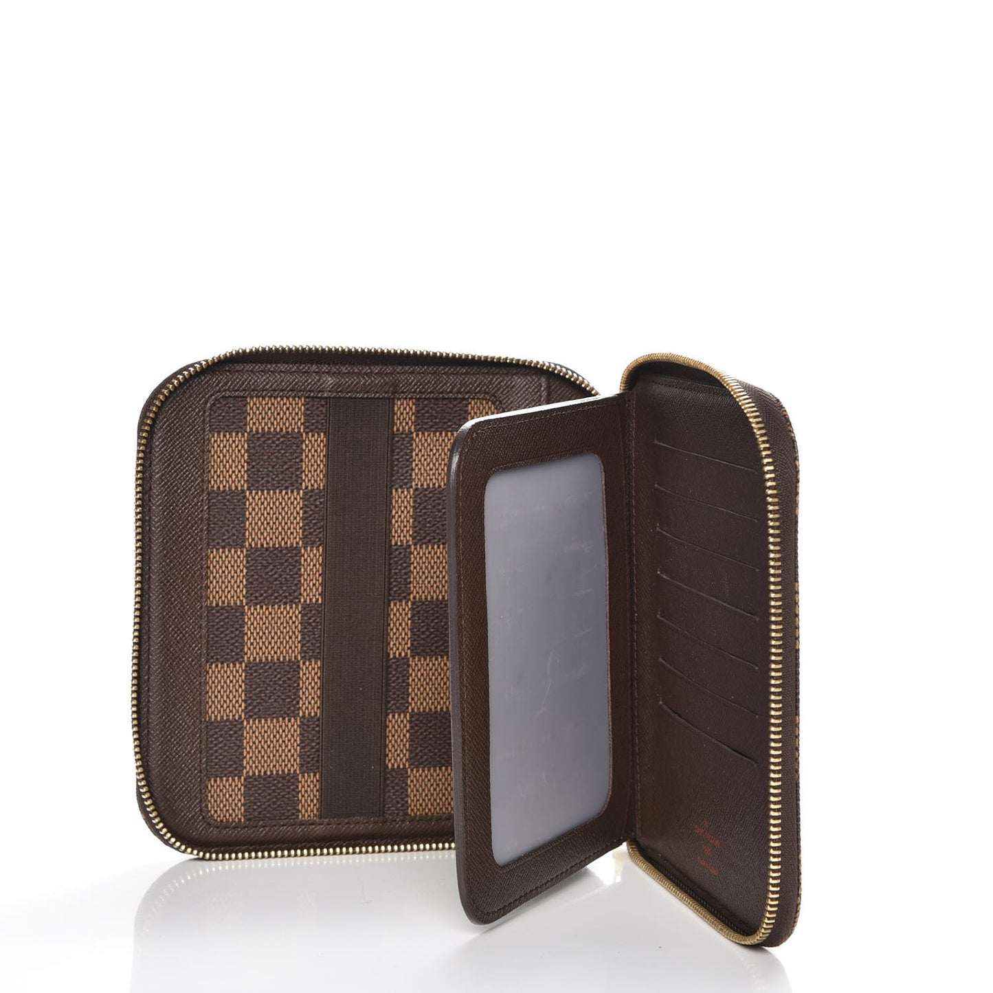 Damier Ebene Olav Organizer Wallet