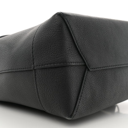 Louis Vuitton Calfskin Lockme Backpack Black 8 of 13