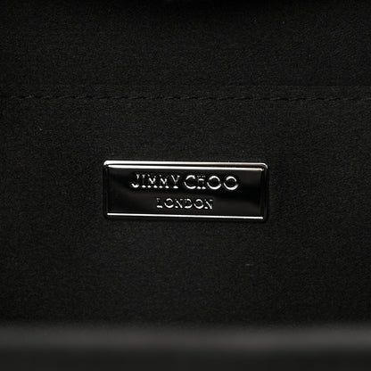 Jimmy Choo Satin Crystal Pearl Venus Clutch Black 6 of 9
