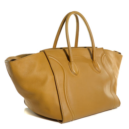 Celine Supple Calfskin Medium Phantom Luggage Curry 3 of 9