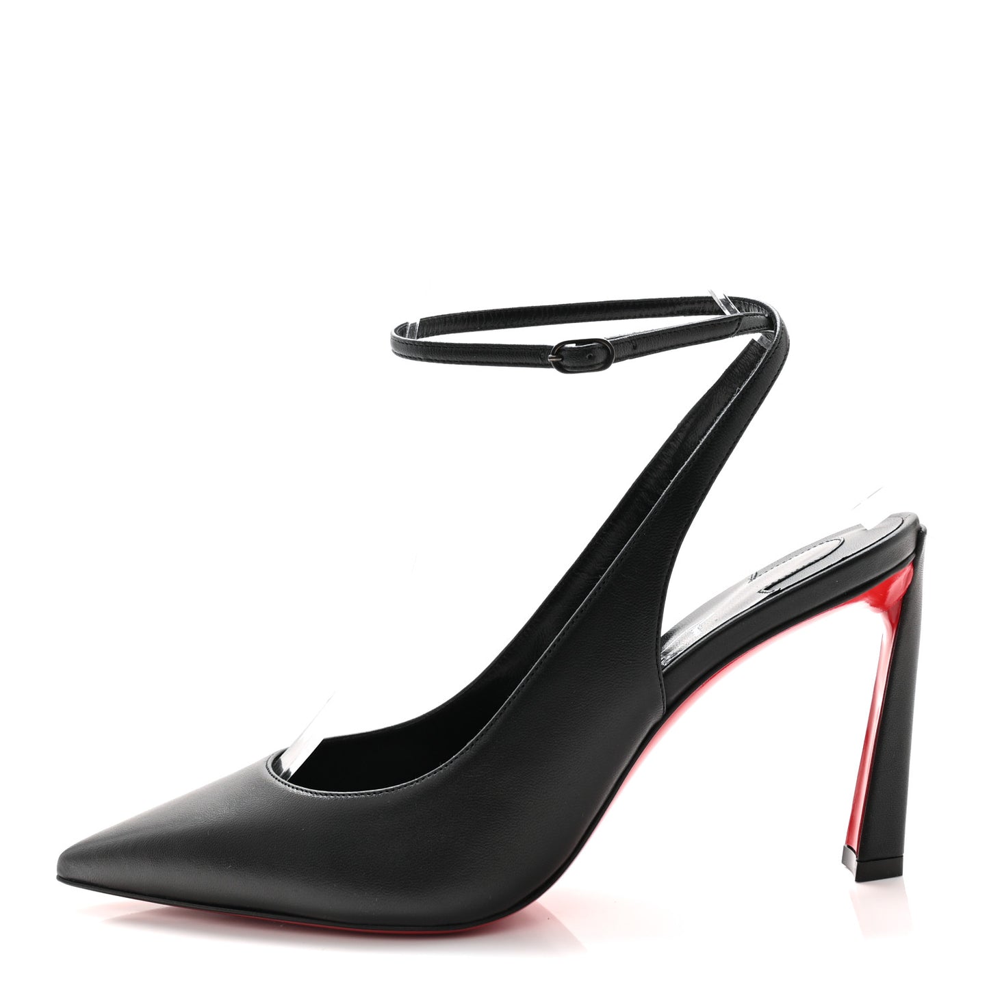 Veau Velours Condora Strap 100 Pumps 36.5 Galactiqueen 37.5 Black