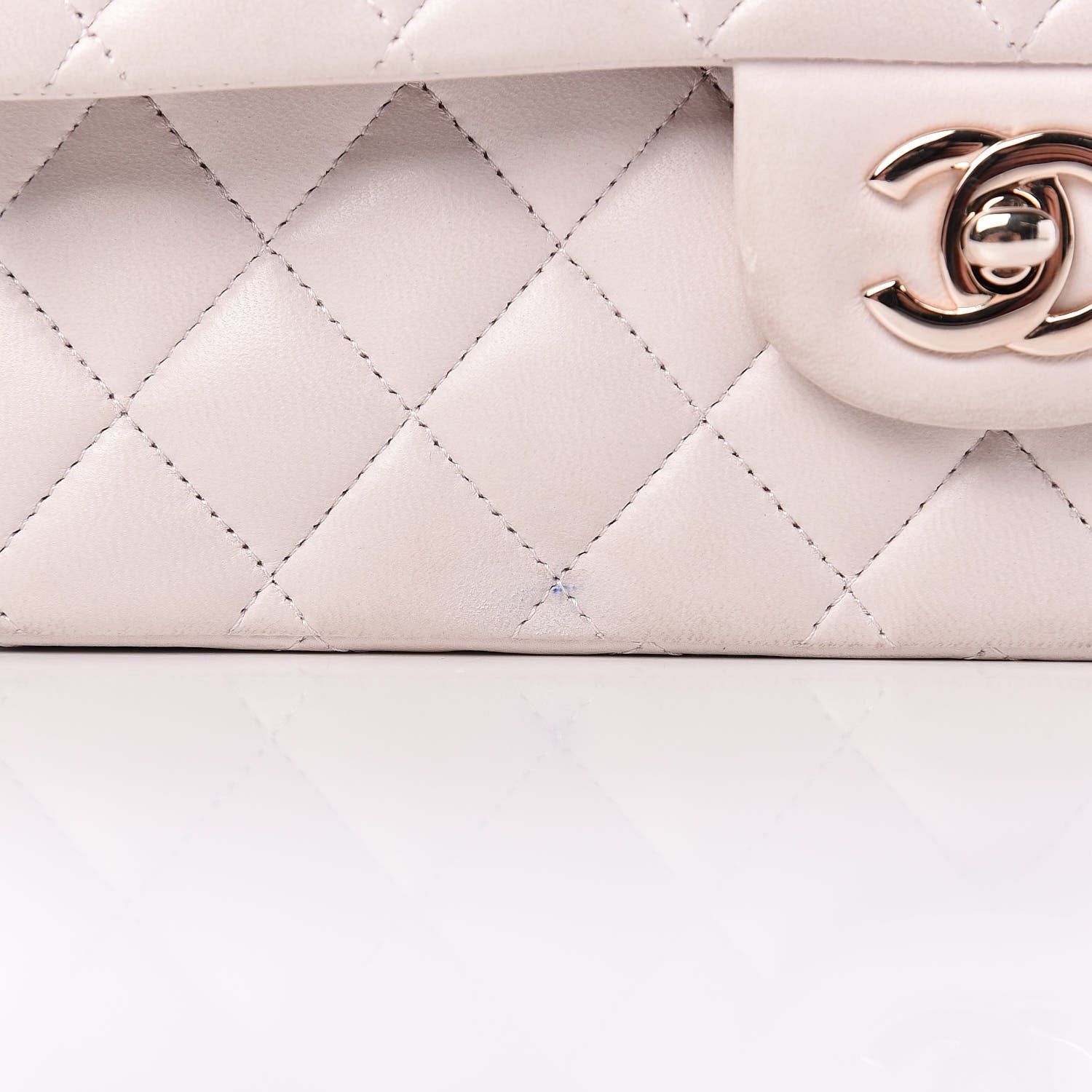 Chanel Lambskin Quilted Medium Double Flap Pink 9 of 12