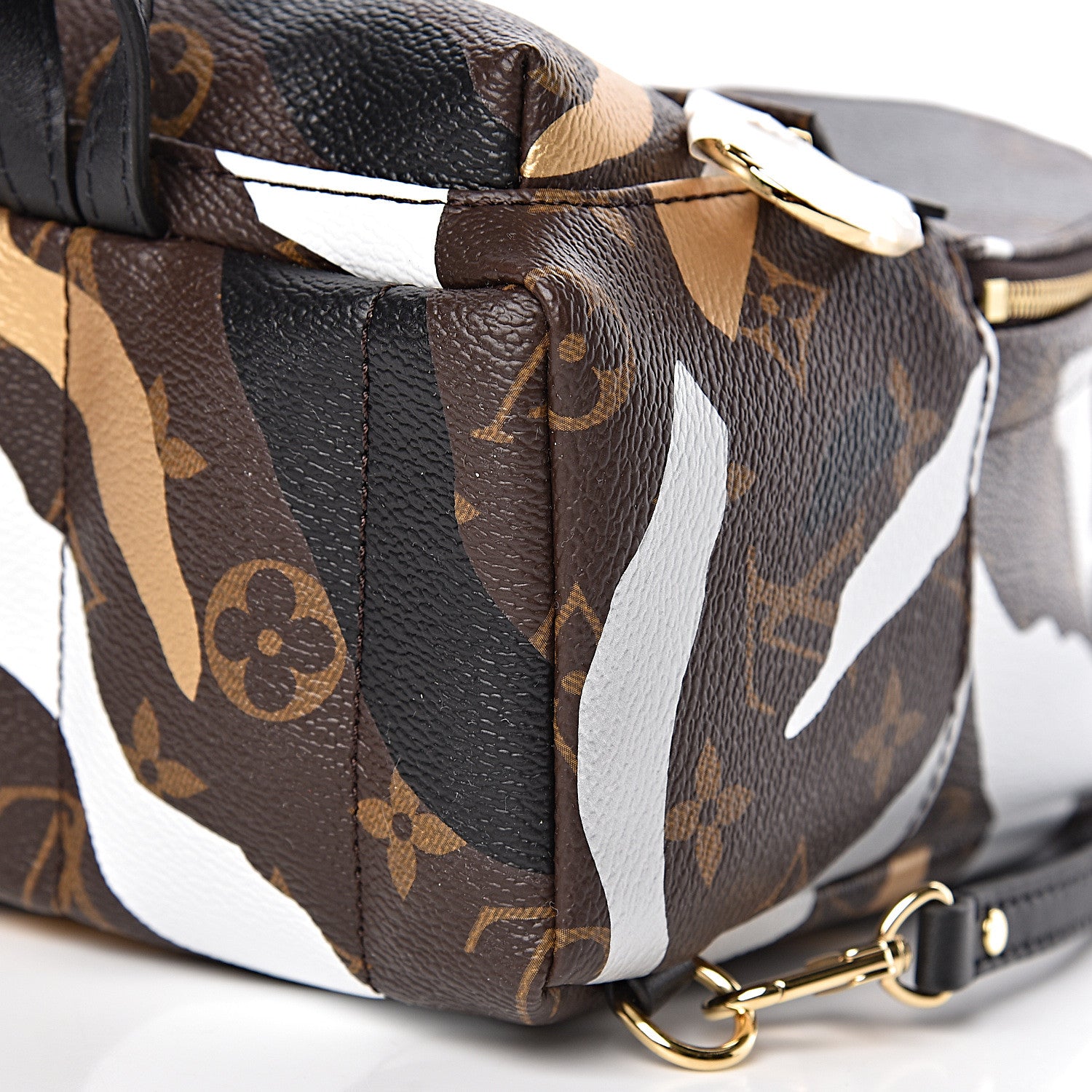 Louis Vuitton X LOL Monogram Palm Springs Backpack Mini Gold Silver 9 of 10