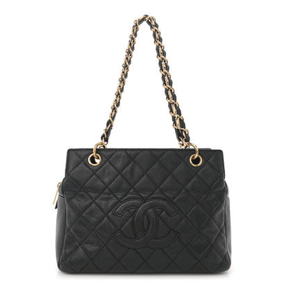 Chanel Caviar Quilted Petit Timeless Tote PTT Black 1 of 14