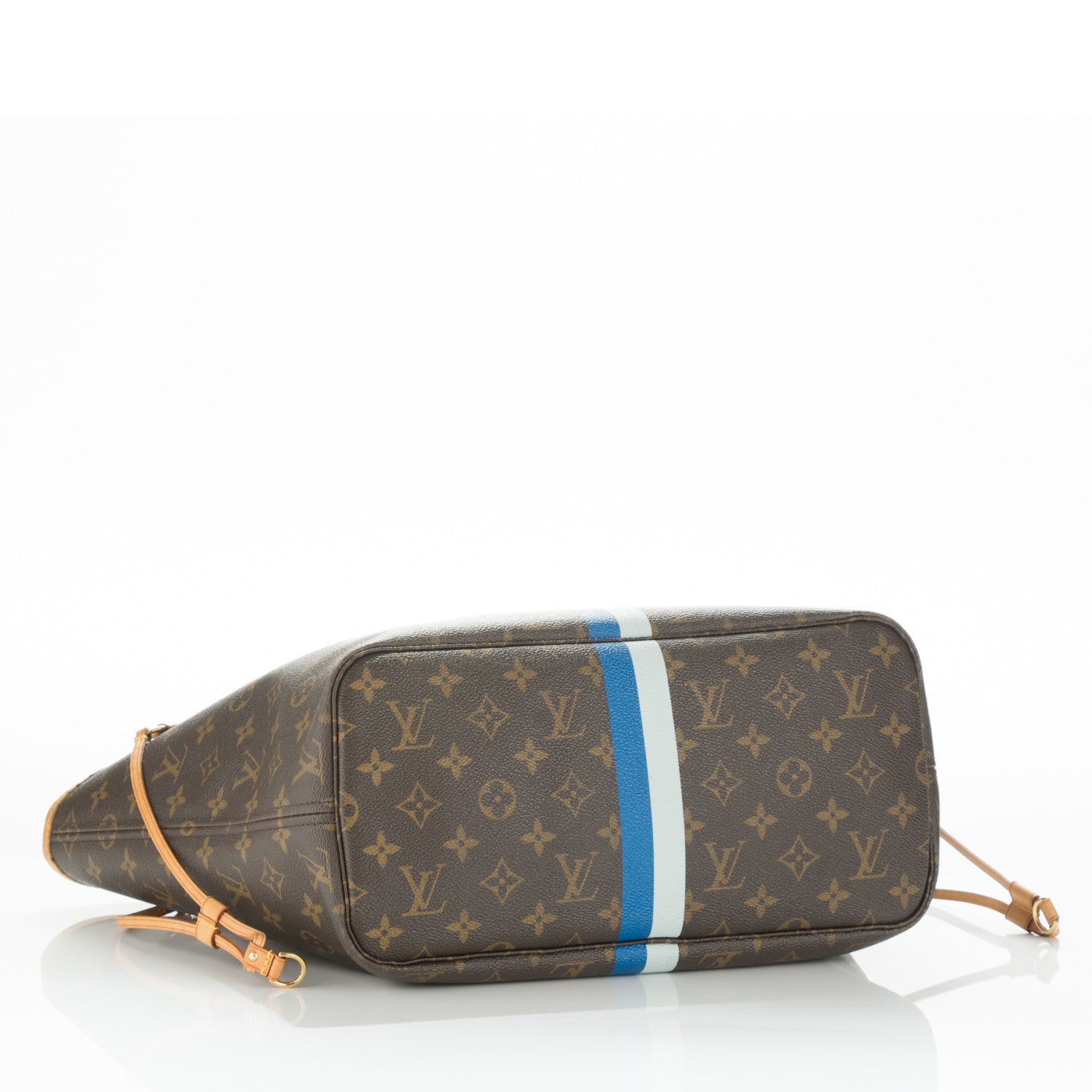 Louis Vuitton Monogram My LV Heritage Neverfull MM Blue de France Gris 4 of 7