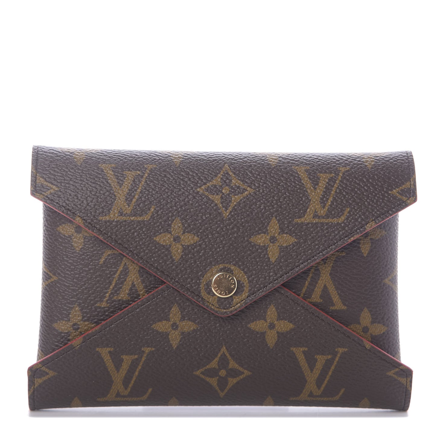 Monogram Medium Kirigami Pochette Insert Coquelicot