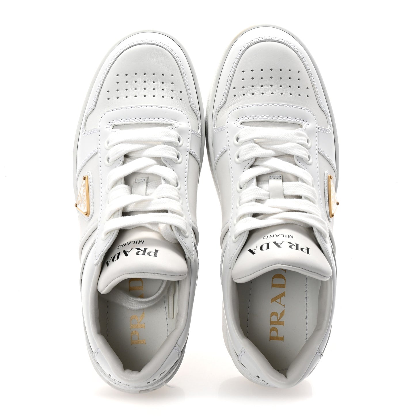 Vitello Rois Triangle Womens Downtown Platform Low Top Sneakers 35.5 White