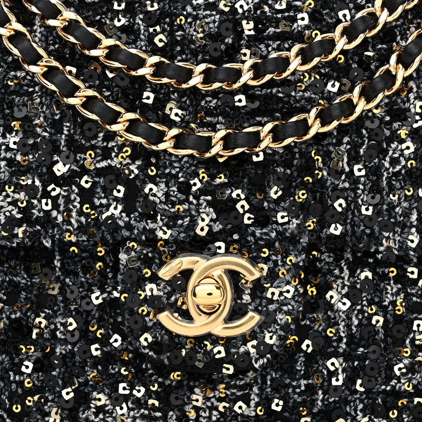 Sequin Small Single Flap