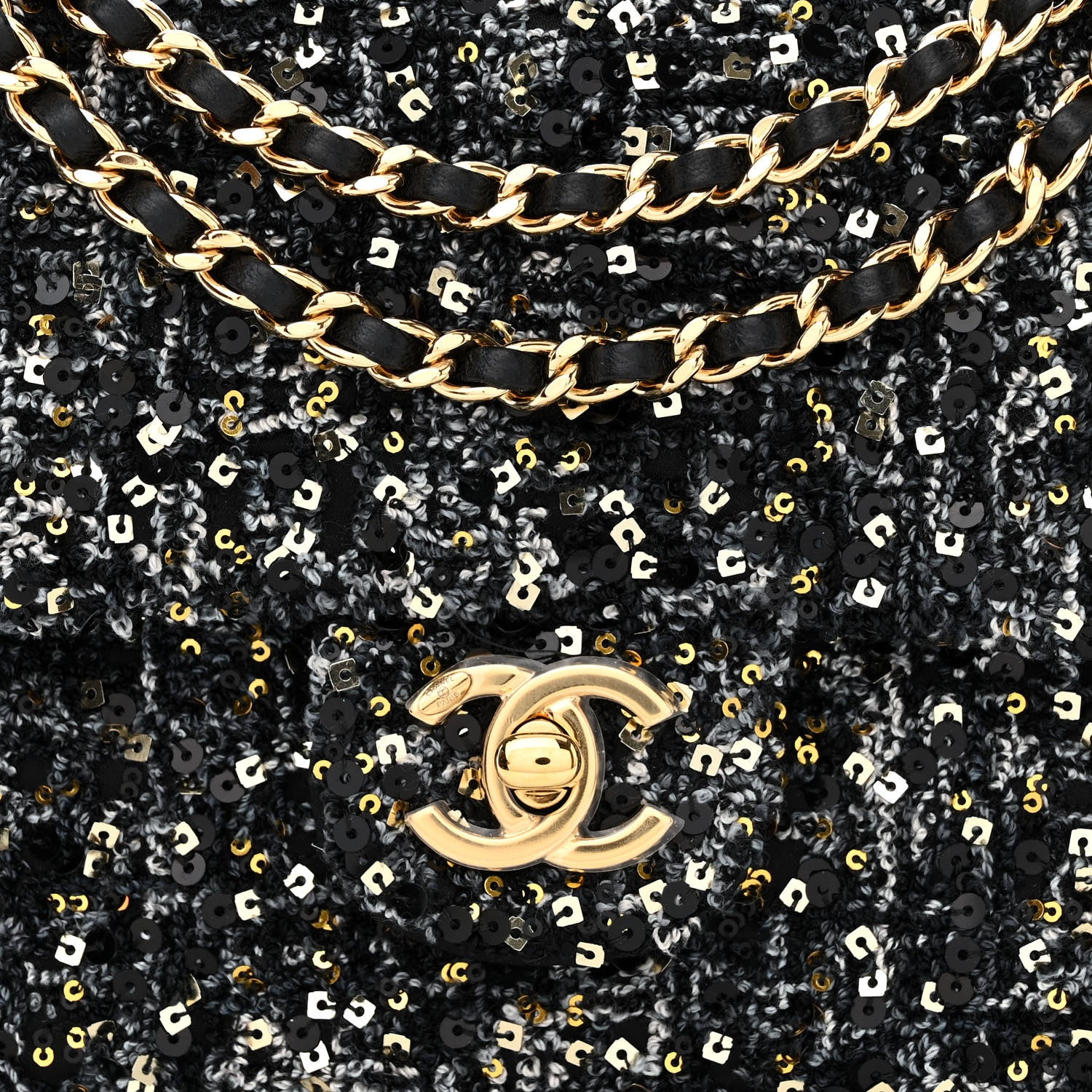 Chanel Sequin Small Single Flap 8 of 11