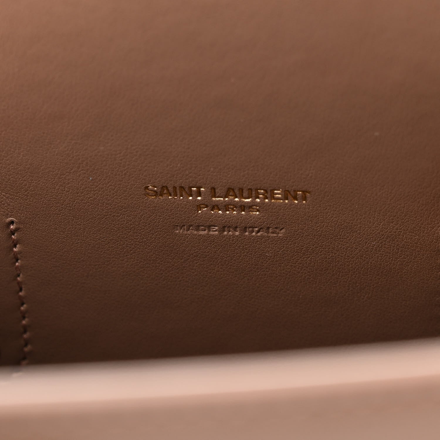 Saint Laurent Smooth Calfskin Small Classic Sac De Jour Dark Cappuccino 6 of 9