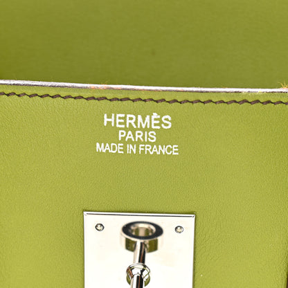 Hermes Swift Birkin 35 Vert Anis 6 of 22