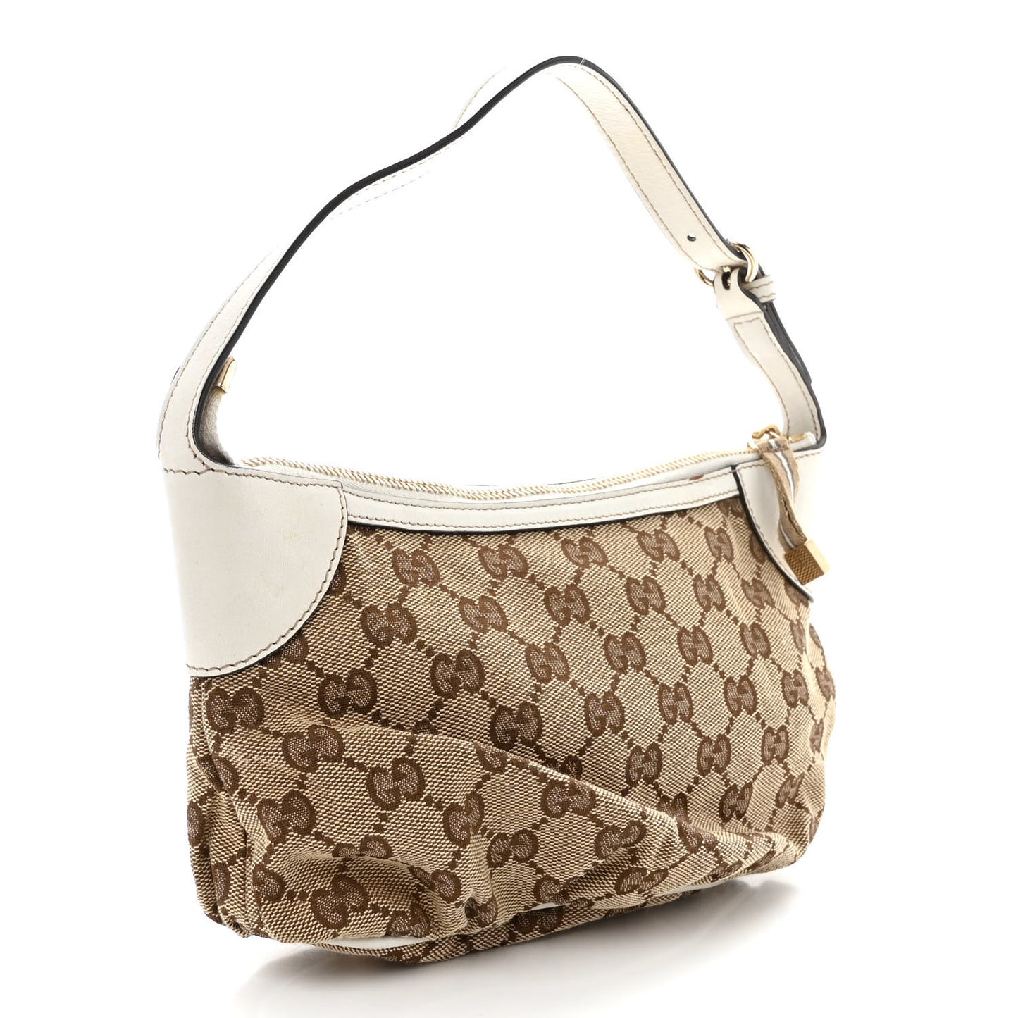 Monogram Pochette White