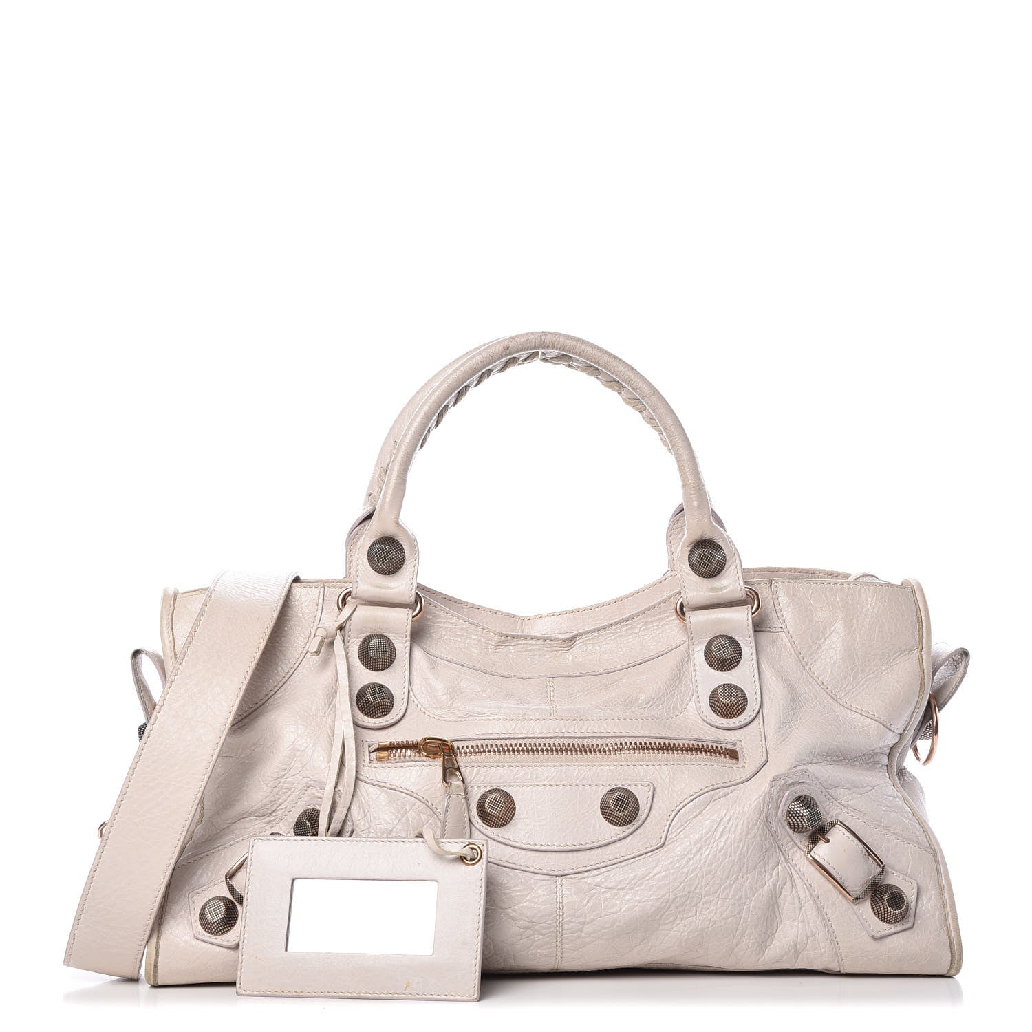 Balenciaga Agneau Giant 21 Rose Gold Hardware Part Time Nacre 1 of 19
