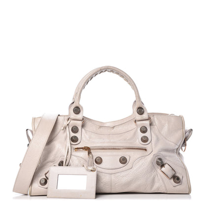 Balenciaga Agneau Giant 21 Rose Gold Hardware Part Time Nacre 1 of 19
