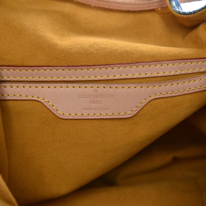 Louis Vuitton Denim Sac a Dos Backpack GM Blue 6 of 7