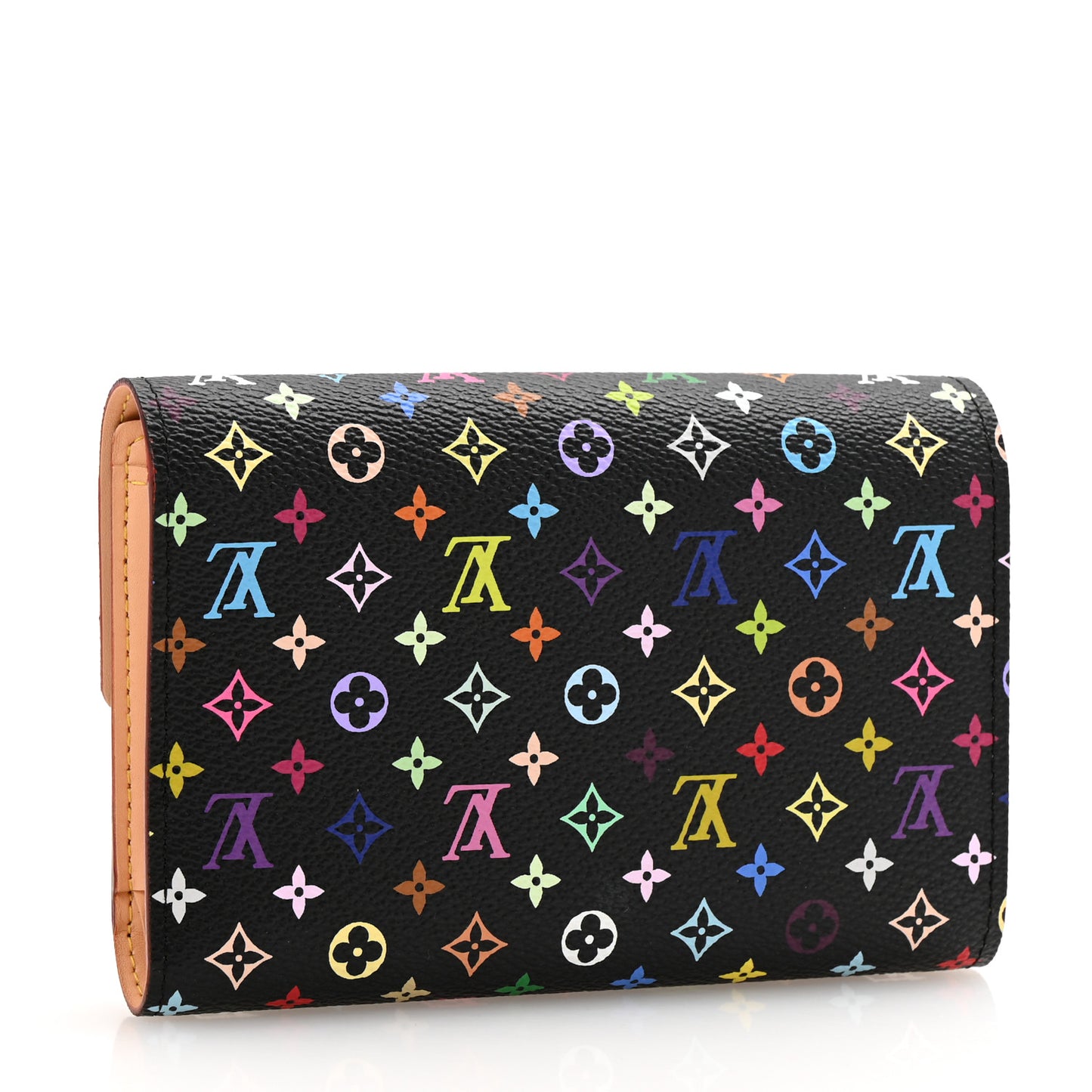 Monogram Multicolor Alexandra Wallet Black