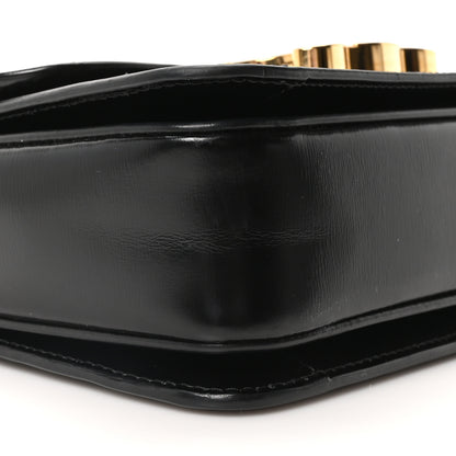 Celine Shiny Calfskin Teen Triomphe Black 9 of 10