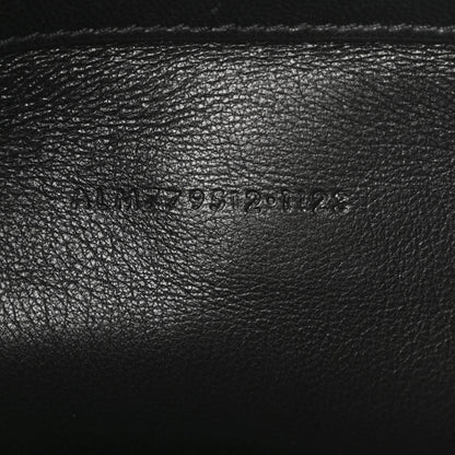 Saint Laurent Lambskin Large Puffy Pouch Black 7 of 10