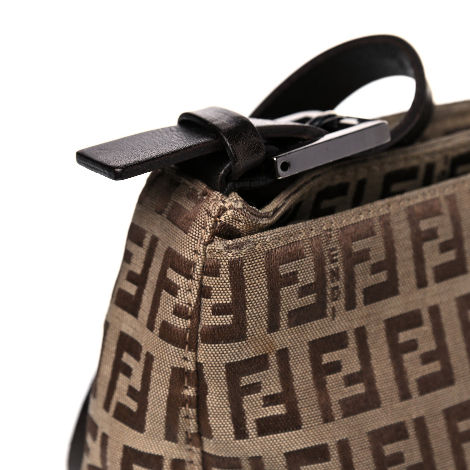 Fendi Zucchino Baguette Brown 20 of 20