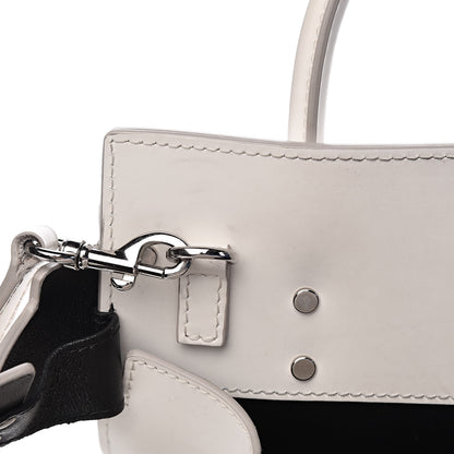 Givenchy Grained Calfskin Mini Horizon Satchel Off White 9 of 13