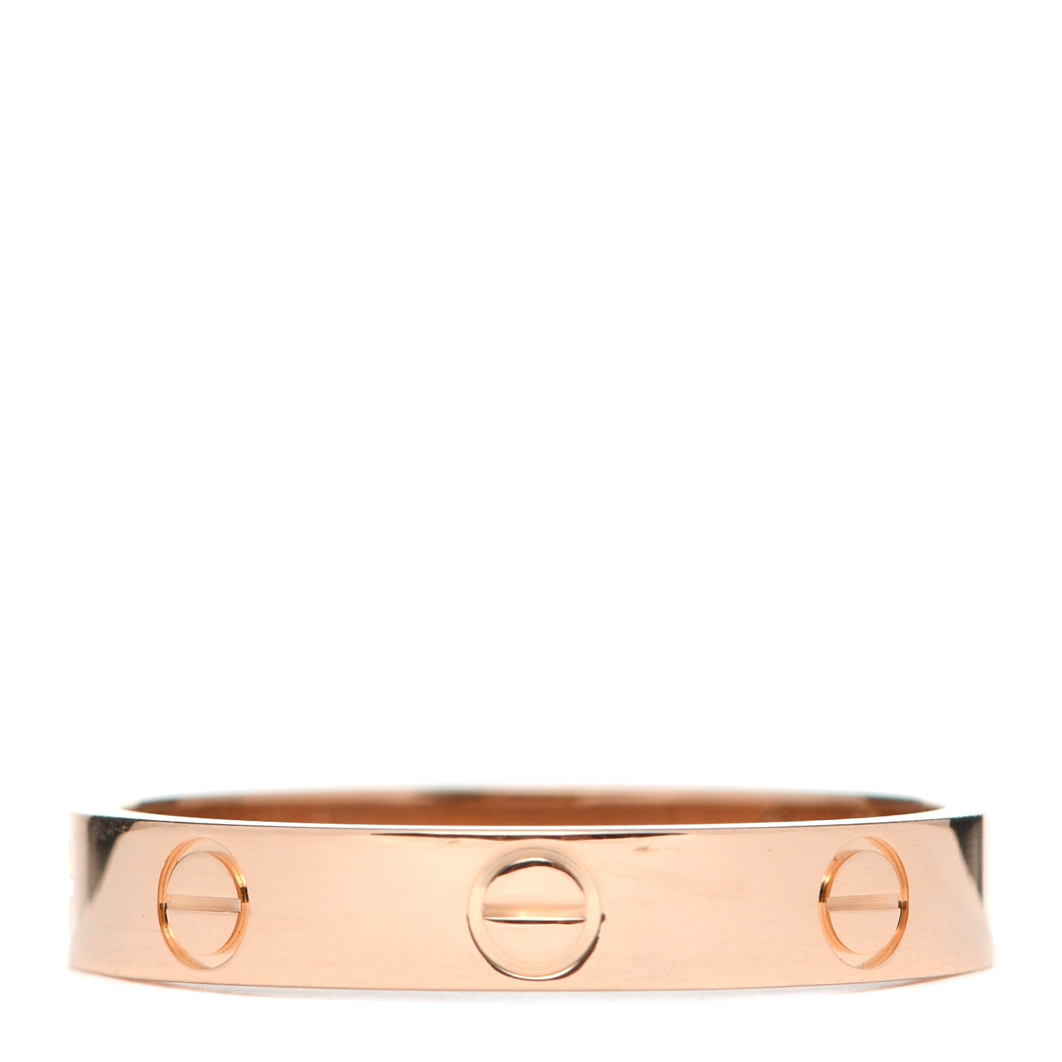 Cartier 18K Pink Gold 3.5mm LOVE Wedding Band Ring 58 8.25 3 of 4