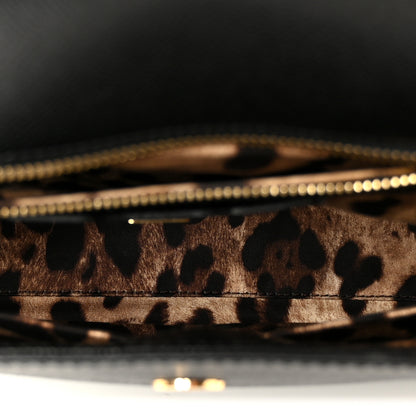 Dolce & Gabbana Dauphine Large Miss Sicily Satchel Black 5 of 10