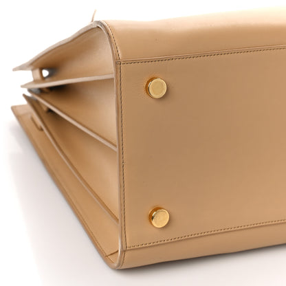 Saint Laurent Calfskin Large Sac de Jour Carryall Natural 8 of 9