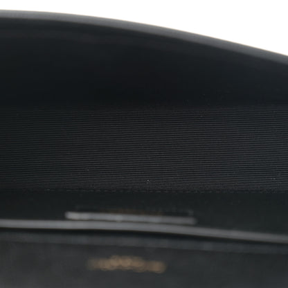 Saint Laurent Grain De Poudre Small Monogram Kate Satchel Black 5 of 10