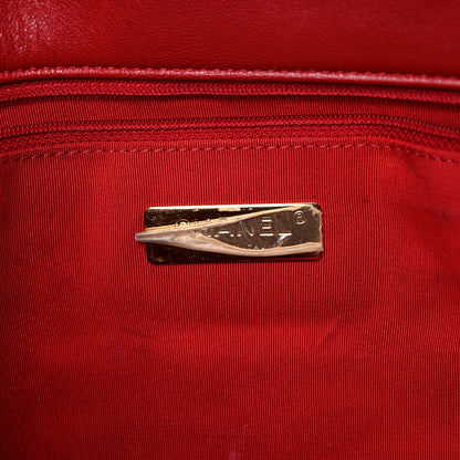 Chanel Goatskin Quilted Maxi Chanel 19 Flap Red 6 of 16
