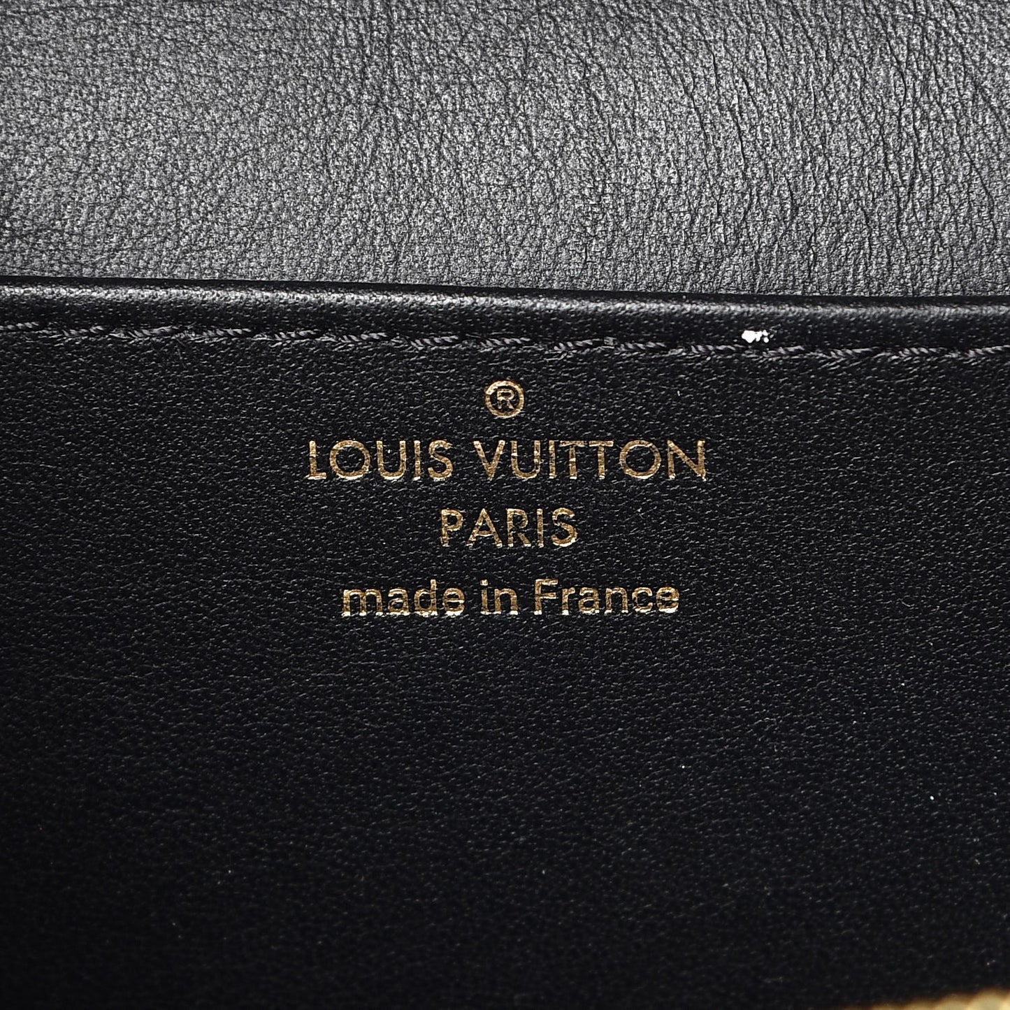 Grained Calfskin Vivienne NM Black