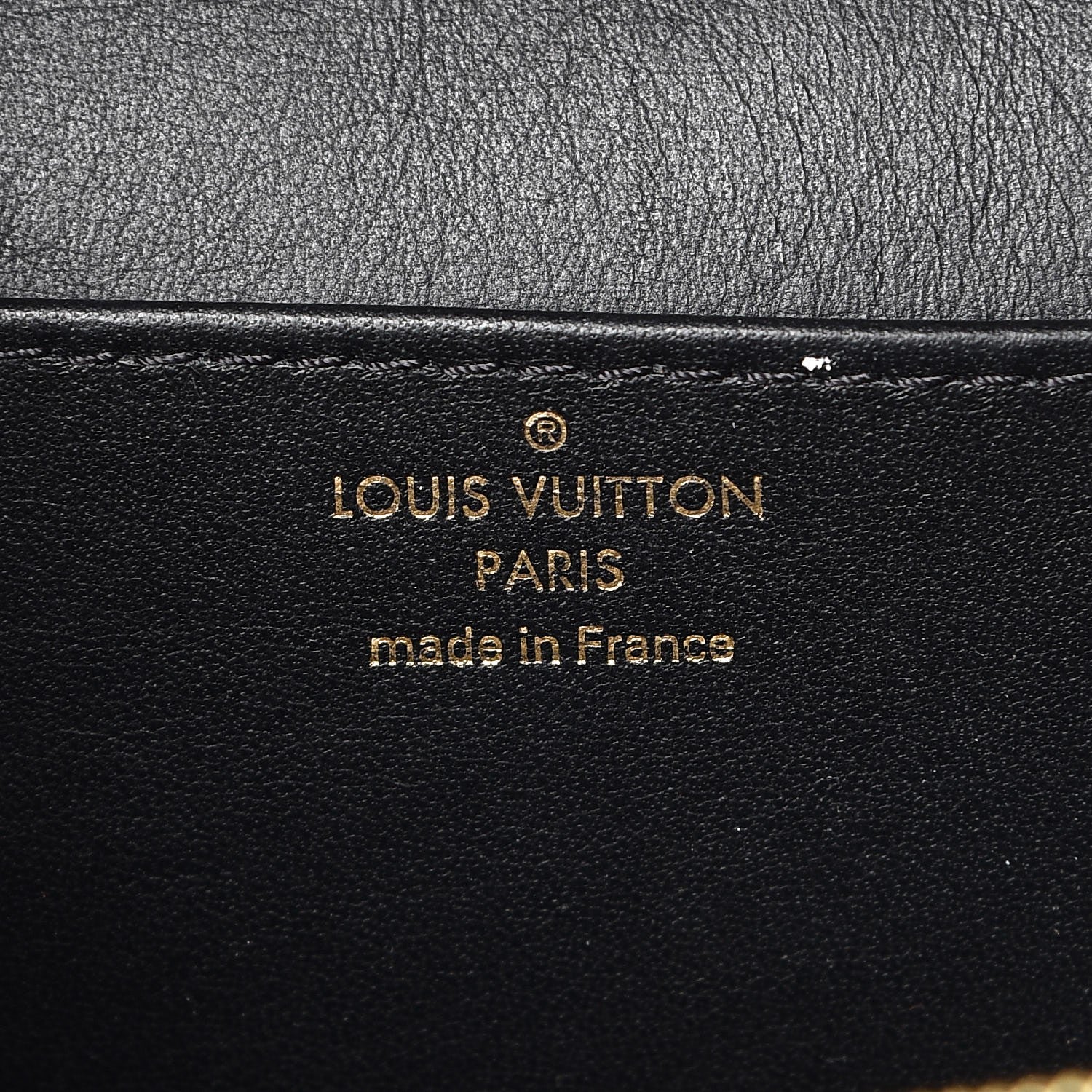 Louis Vuitton Grained Calfskin Vivienne NM Black 6 of 7