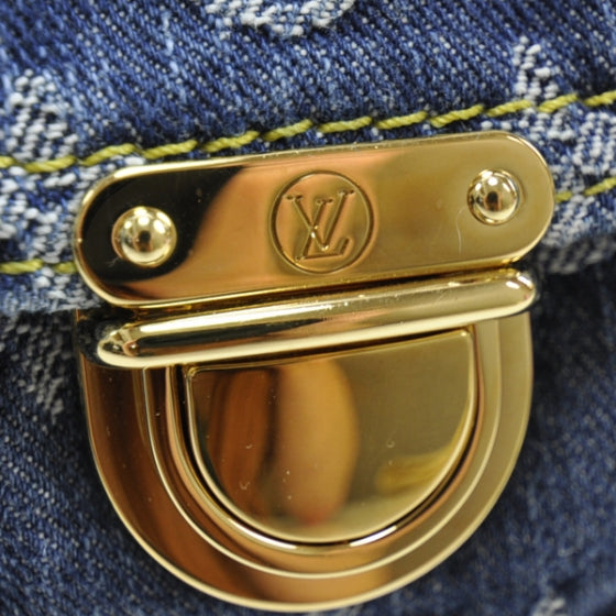 Monogram Denim Neo Speedy Blue