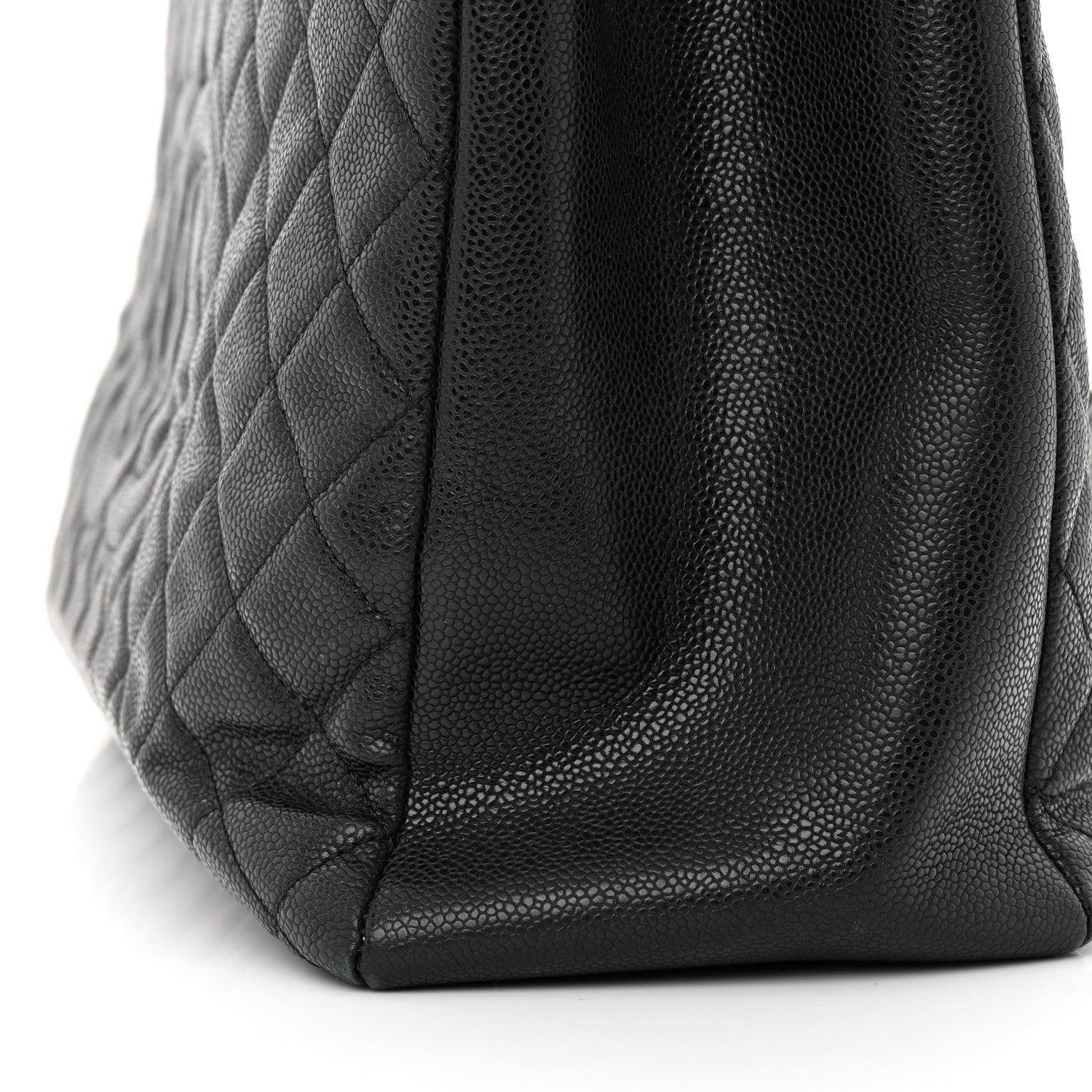 Chanel Caviar Quilted XL Grand Shopping Tote GST Black 15 of 16