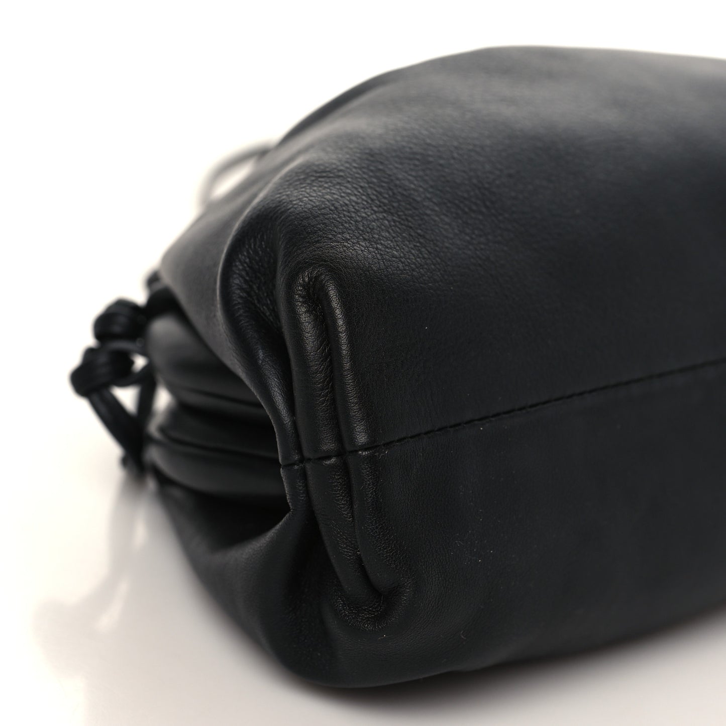 Butter Calfskin The Mini Pouch Black