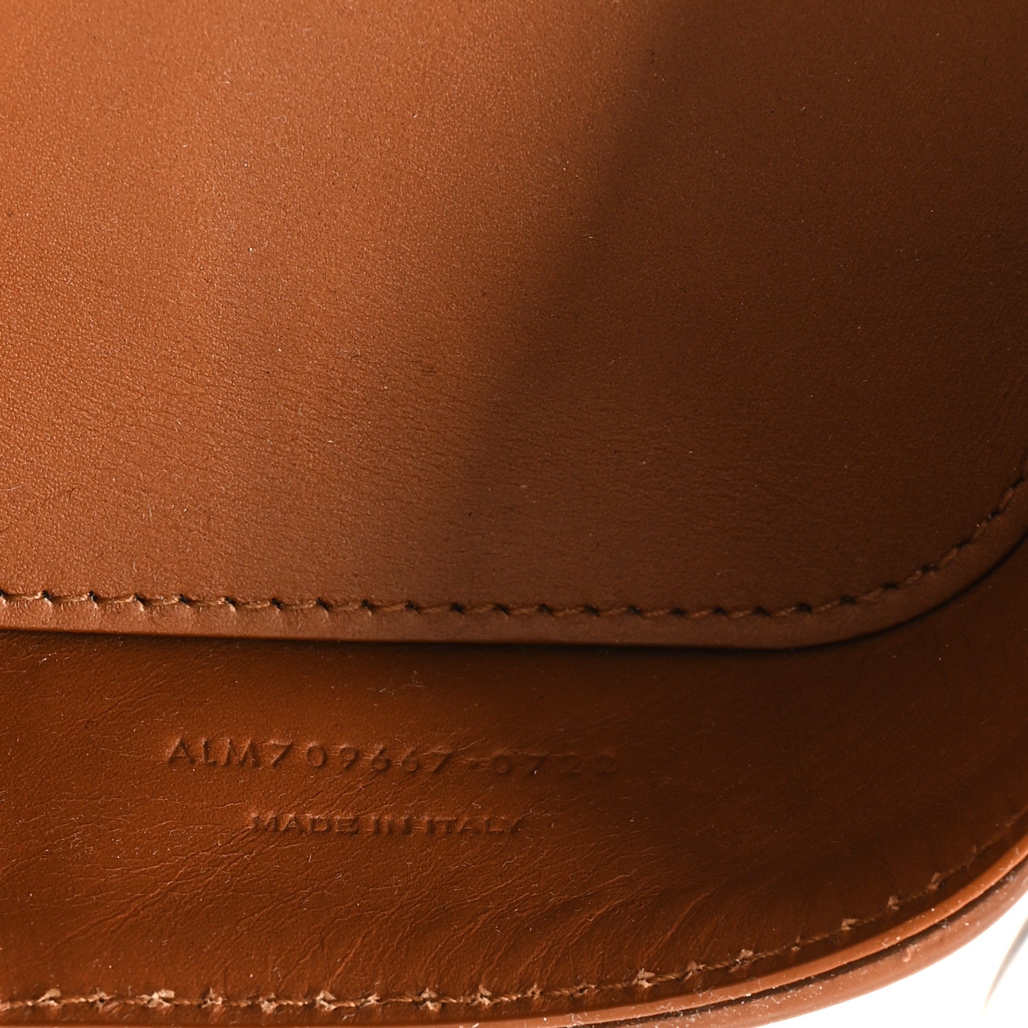 Saint Laurent Calfskin Vinyl Cabas Tote Brown 8 of 11