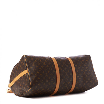 Louis Vuitton Monogram Keepall Bandouliere 55 4 of 10