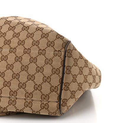 Gucci Monogram Large Sukey Tote Dark Brown 10 of 12