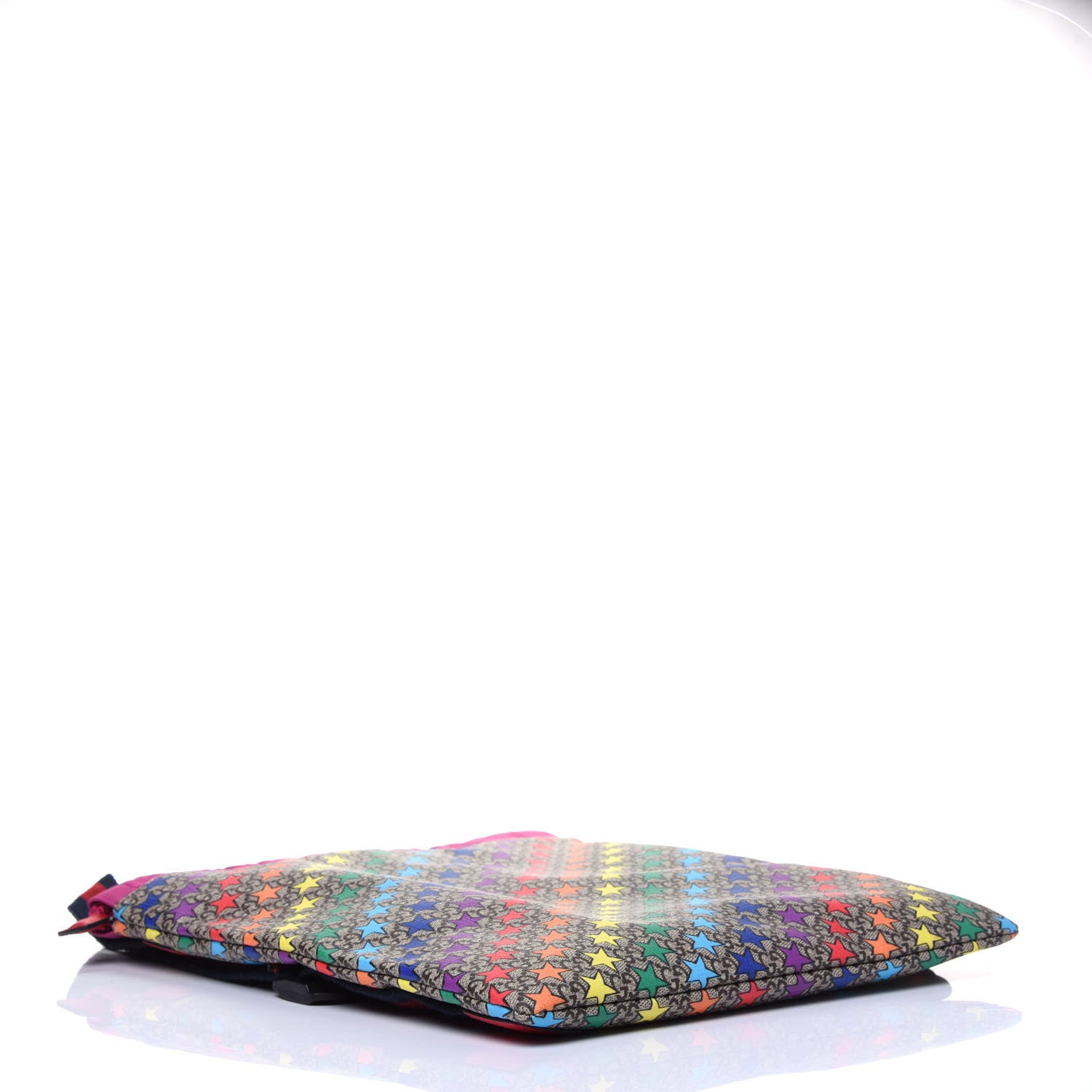 Gucci Soft GG Supreme Monogram Star Print Childrens Drawstring Backpack Multicolor 3 of 12
