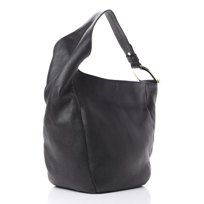 Gucci Calfskin Medium Greenwich Shoulder Bag Black 2 of 9