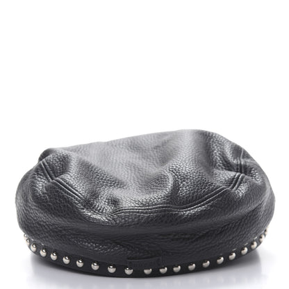 Gucci Calfskin Studded Cellarius Hat XS Black 4 of 6